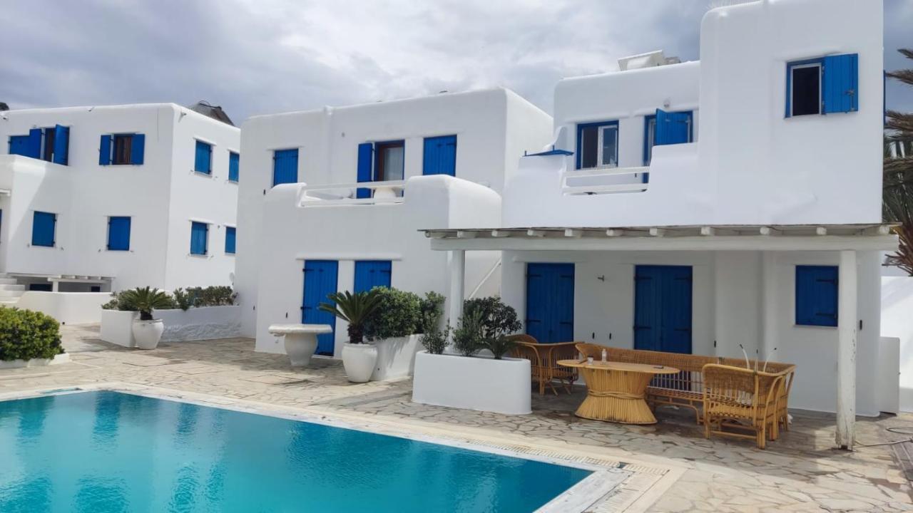 Olive Tree & Capari Mykonos Town Homes & Apartments With Pool! Bagian luar foto