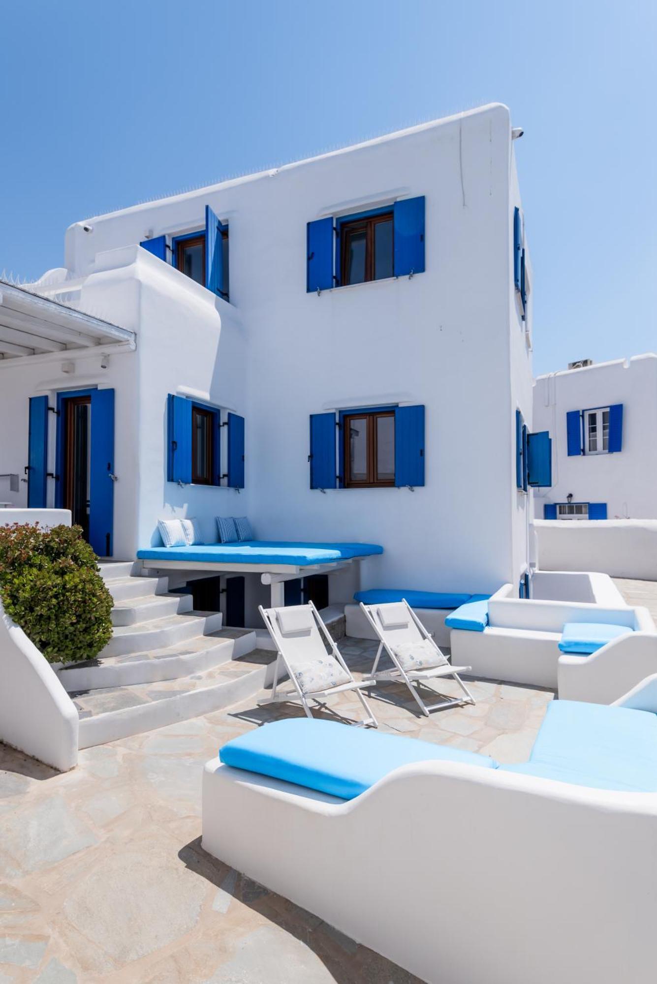 Olive Tree & Capari Mykonos Town Homes & Apartments With Pool! Bagian luar foto