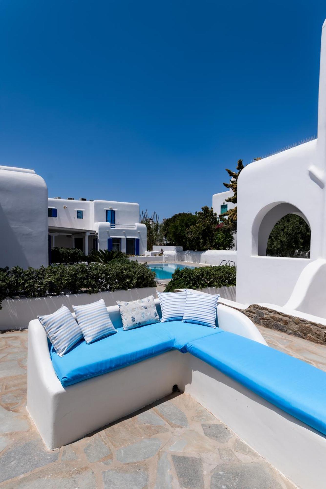 Olive Tree & Capari Mykonos Town Homes & Apartments With Pool! Bagian luar foto