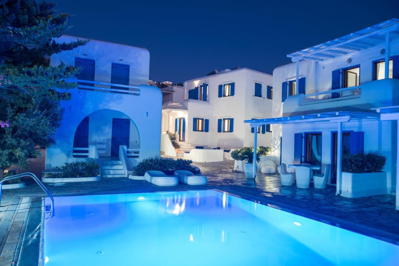 Olive Tree & Capari Mykonos Town Homes & Apartments With Pool! Bagian luar foto